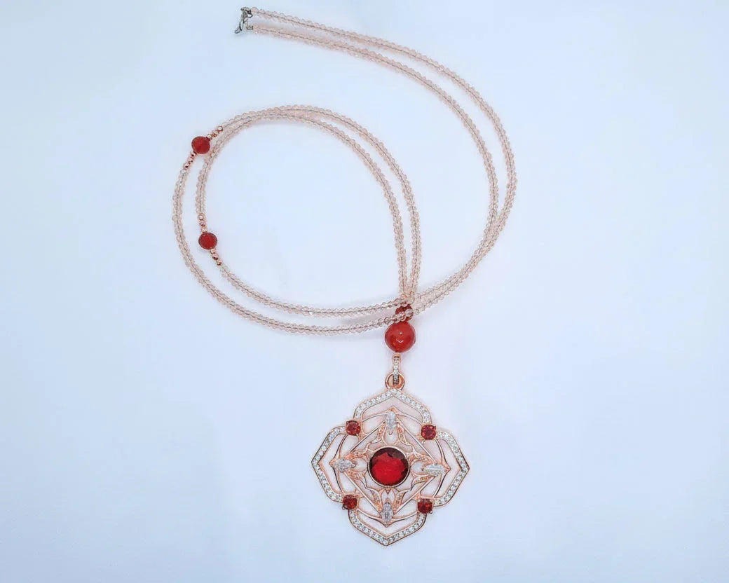 Red Pendent Necklace My store