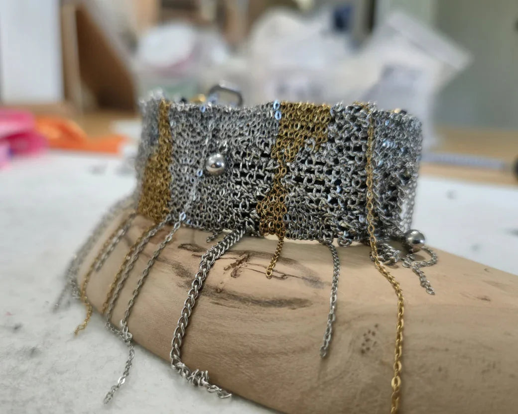 Woven Chain Bracelet for Elegant Style and Everyday Wear - Asimico Handmade Jewellery & Creative Studio