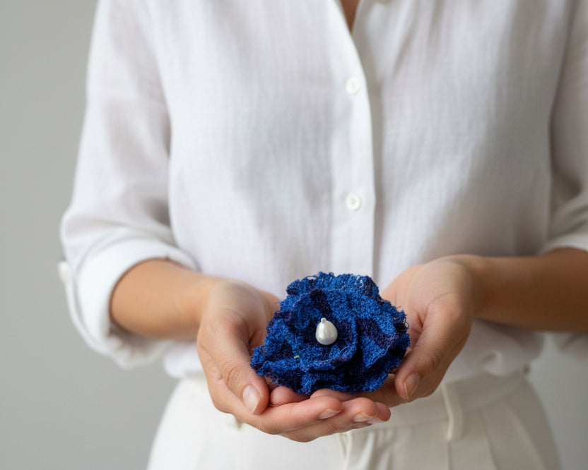 2 Handmade Brooches - Asimico Handmade Jewellery & Creative Studio