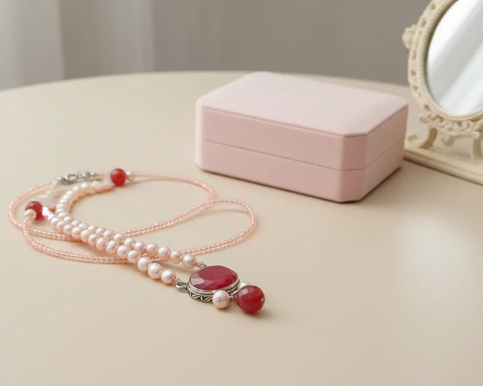 Ruby Necklace My store