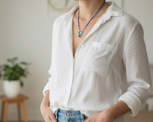 Topaz necklace My store