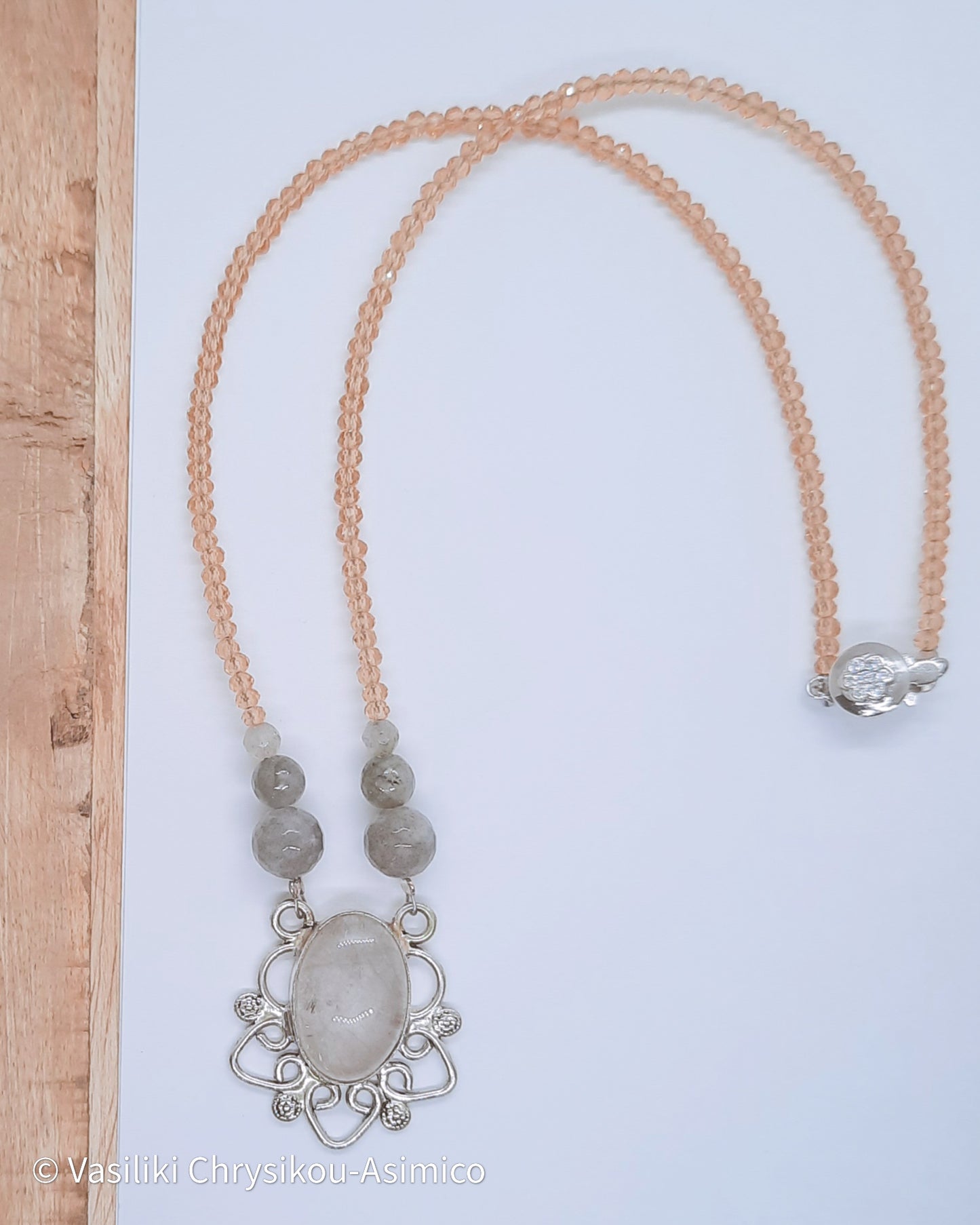 Smoky quarz necklace