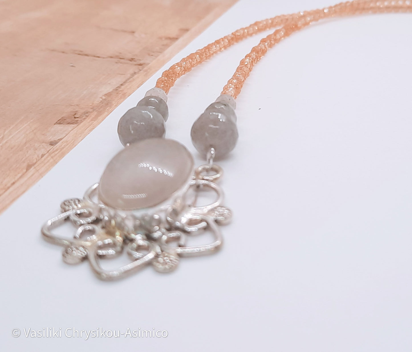 Smoky quarz necklace