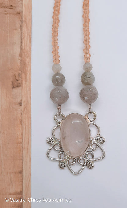 Smoky quarz necklace