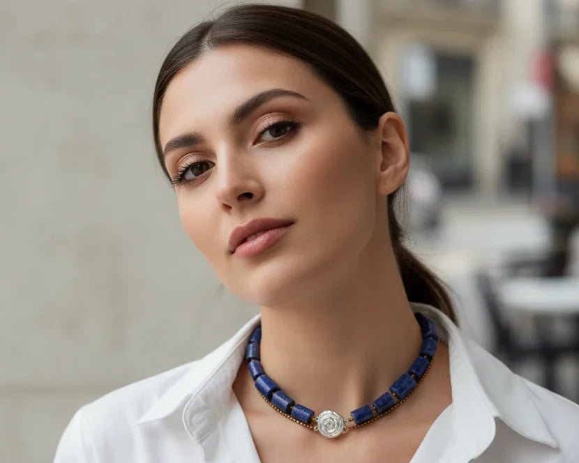 Lapis lazuli necklace