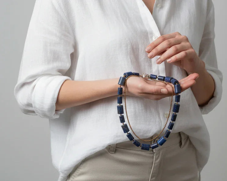 Lapis lazuli necklace