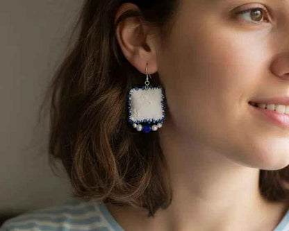 Handmade boho earrings