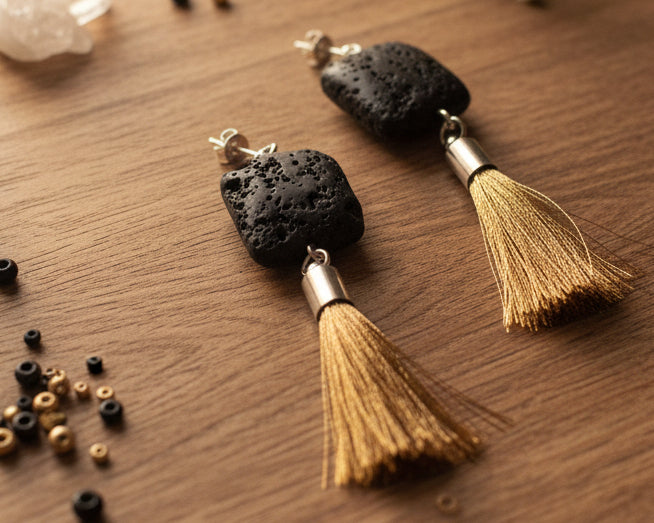 Lava Earrings Asimico Handmade Jewelry and More