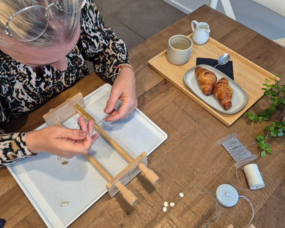 Woven Chain Bracelet Workshop - Asimico Handmade Jewellery & Creative Studio