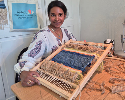 Weave Your Own Purse Workshop - Asimico Handmade Jewellery & Creative Studio