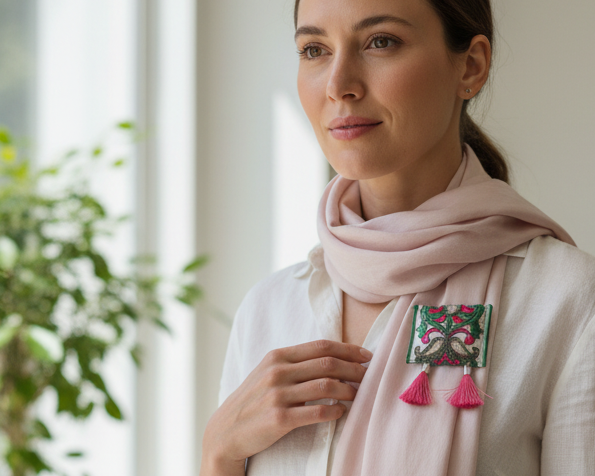 Caltic Pink Handmade Brooches My Store