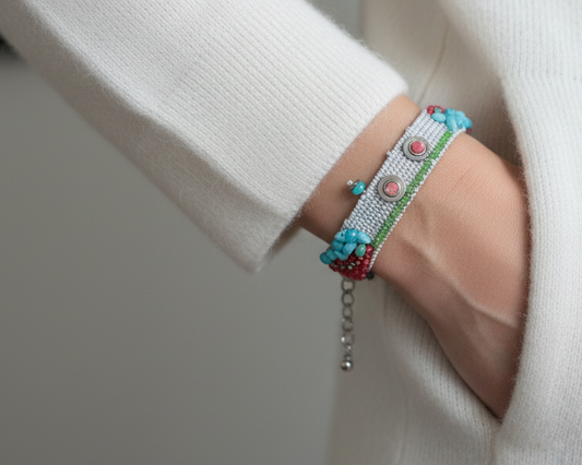 Woven Colour Bracelet