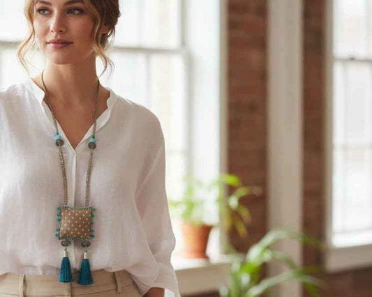 (Copy) Polka Dots Lucky Charm Necklace