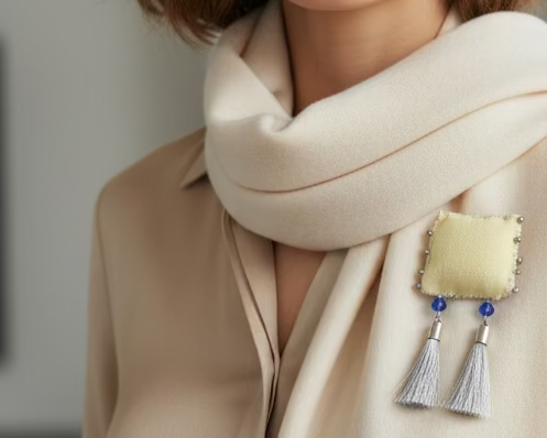 Sunny Yellow Handmade Brooches My Store