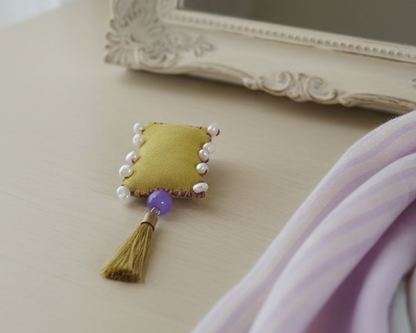 Olive Green Handmade Brooches My Store