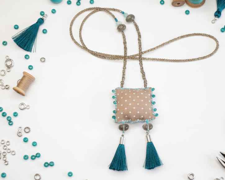 (Copy) Polka Dots Lucky Charm Necklace